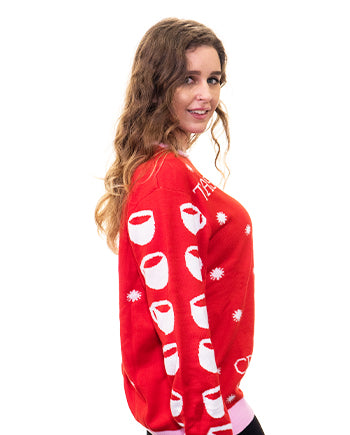 Elf Movie Ugly Christmas Sweater Jovie’s Coffee