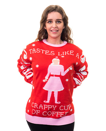 Elf Movie Ugly Christmas Sweater Jovie’s Coffee