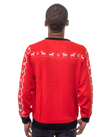 Christmas Spirits Ugly Sweater Men’s