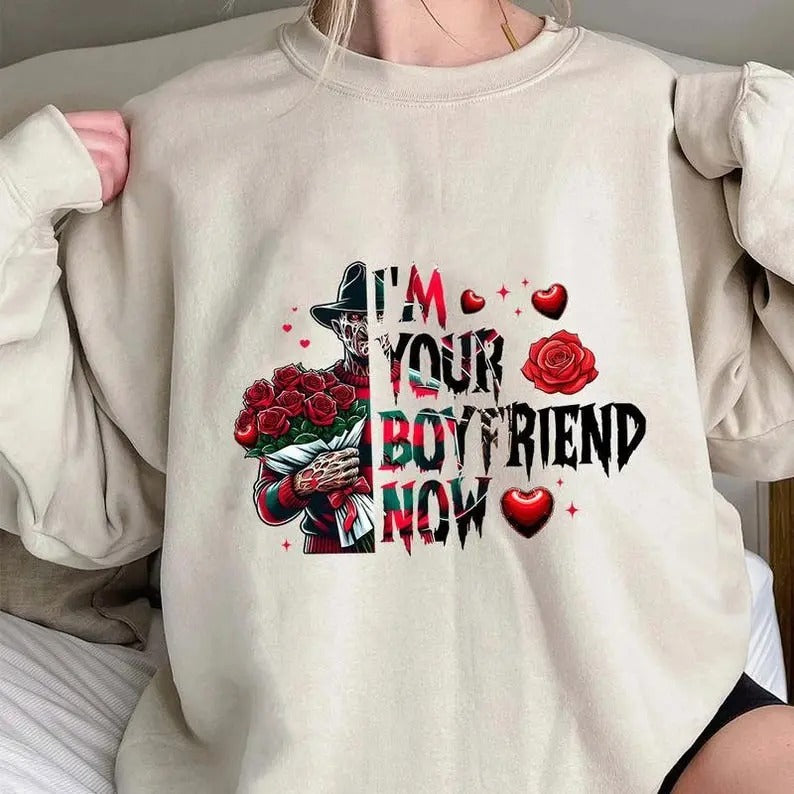Galentine's Gang Crewneck Sweatshirt, Valentine's Day Movies Hoodies, Valentine Graphic Tees | UrbanDripWear.com