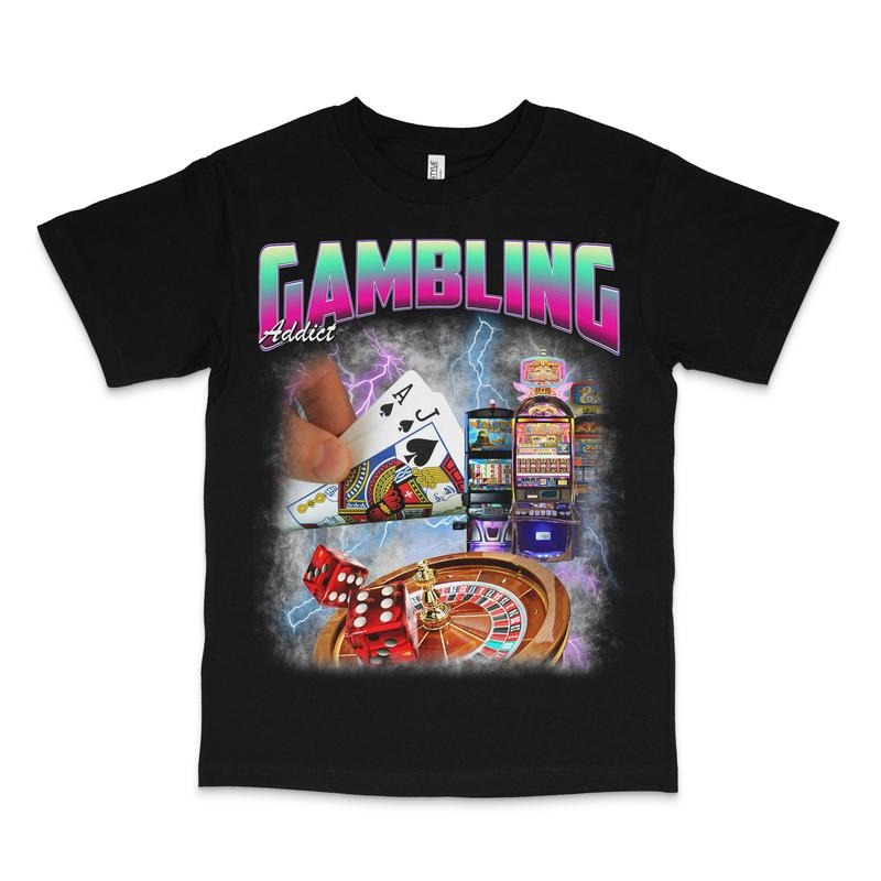 Gambling Rap Tee Custom Printed T-Shirt Hoodie, Sweatshirt | UrbanDripWear.com