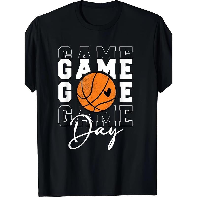 Game Day Basketball T-shirt Men's Basketball T-shirt made in usa Hoodie, Sweatshirt | UrbanDripWear.com