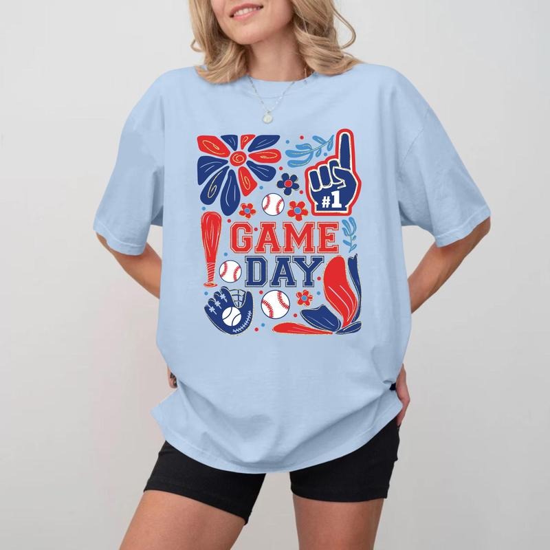 Game Day USA Themed Crewneck, Unisex Soft Cotton T-shirt Hoodie, Sweatshirt | UrbanDripWear.com