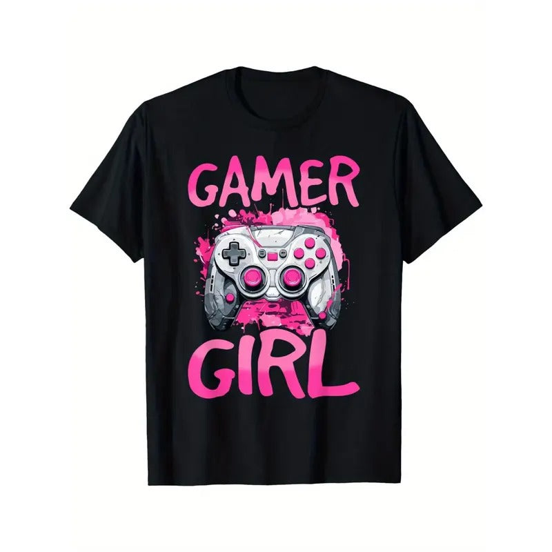 Gamer Game Girl T-shirt made in usa Hoodie, Sweatshirt | UrbanDripWear.com