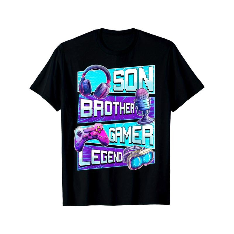 Gamer Shirt Gaming Shirt Video Game Shirts For Boys Teens T-Shirt made in usa Hoodie, Sweatshirt | UrbanDripWear.com