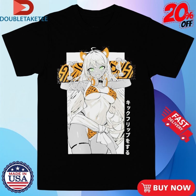 Gamer Supps Waifu S5.12 Skater Girl Shirts