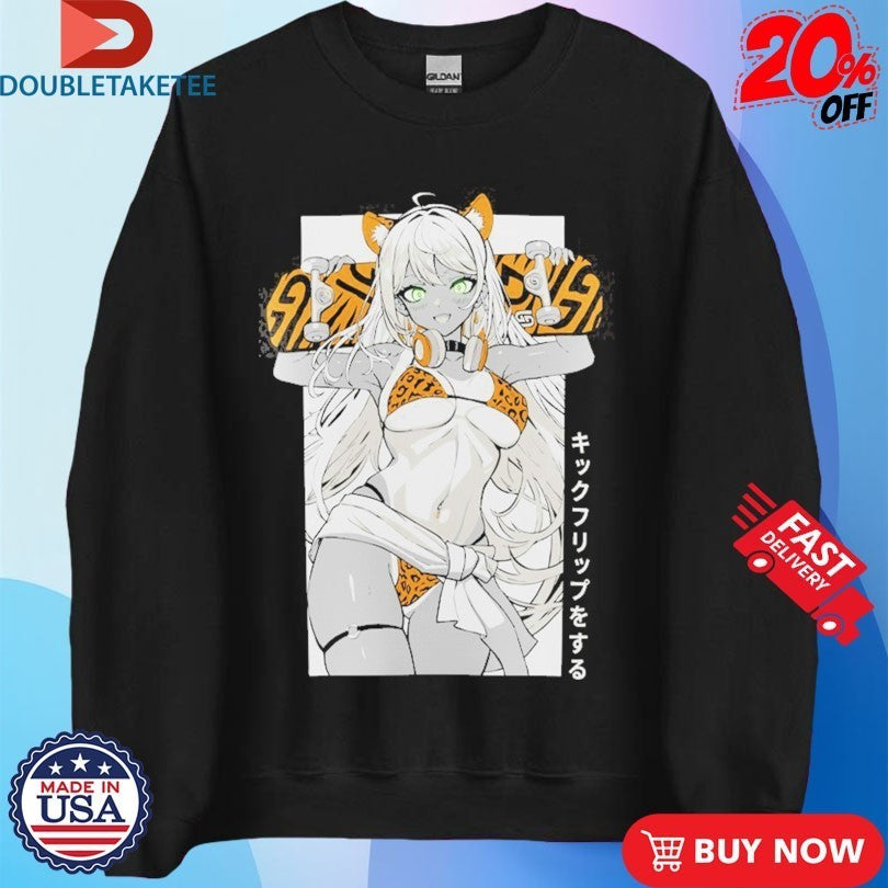 Gamer Supps Waifu S5.12 Skater Girl Shirts