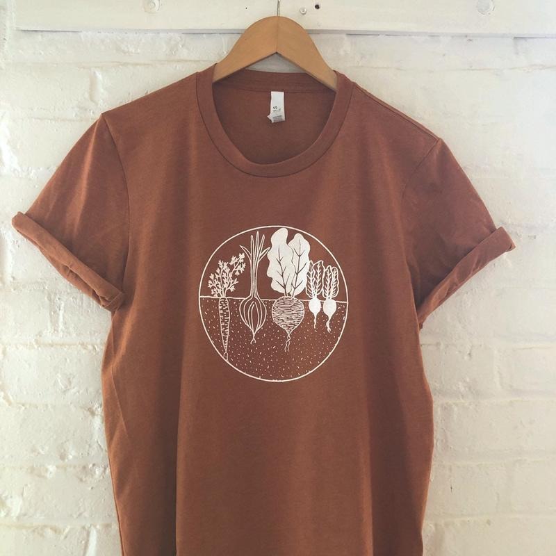 Garden T-Shirt, Vegetable Shirt, Screen Print Shirt, Soft Style Tee Hoodie, Sweatshirt | UrbanDripWear.com