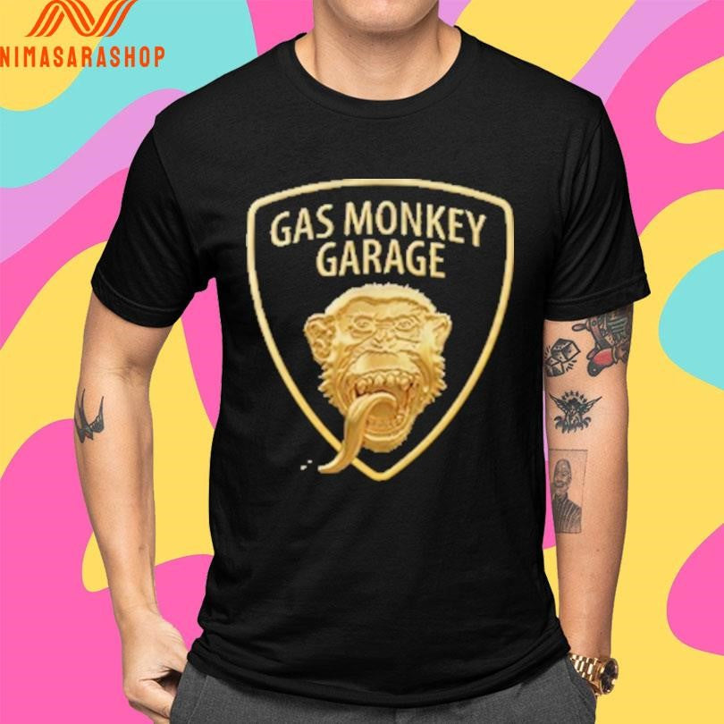 Gas Monkey Garage Shield Shirts