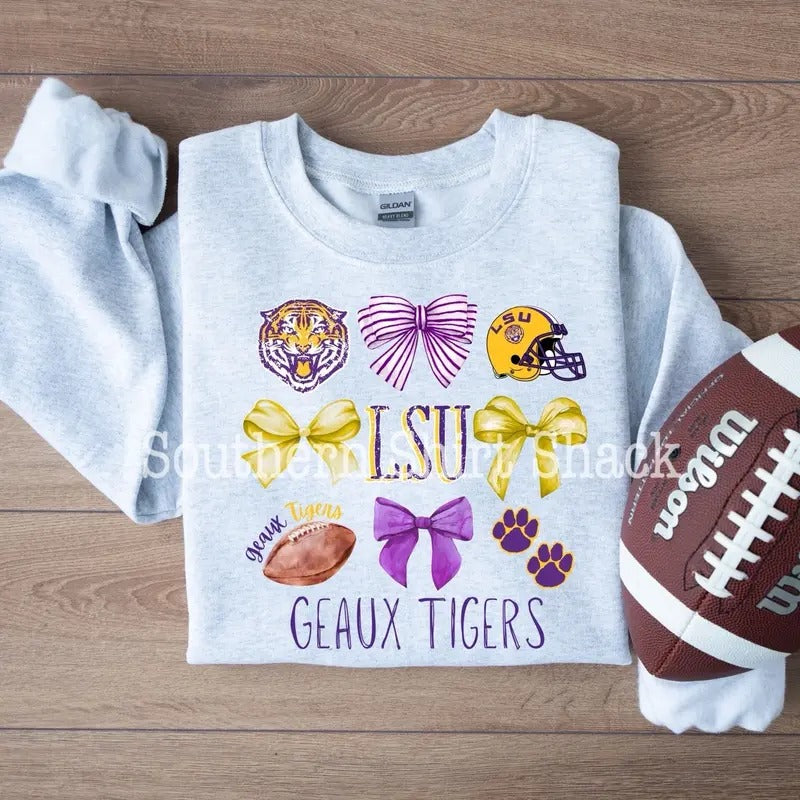 Geaux Tigers Sweatshirt T-Shirts, Hoodie | UrbanDripWear.com