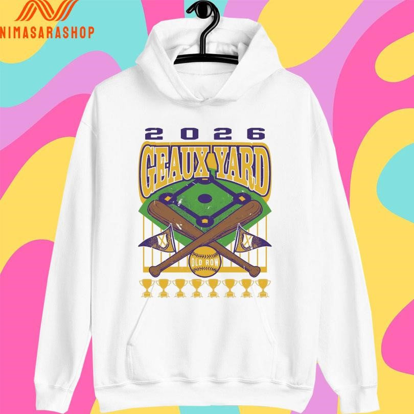 Geaux Yard 2026 Baseball Shirts