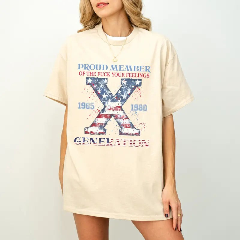 Gen X 4th Of July T-Shirt, Funny Generation X Shirt, Independence Day Shirt Hoodie, Sweatshirt | UrbanDripWear.com