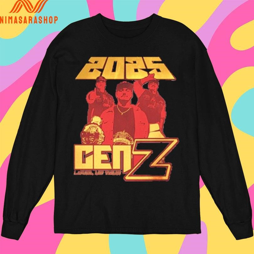 Gen Z Level Up Tour 2025 Shirts