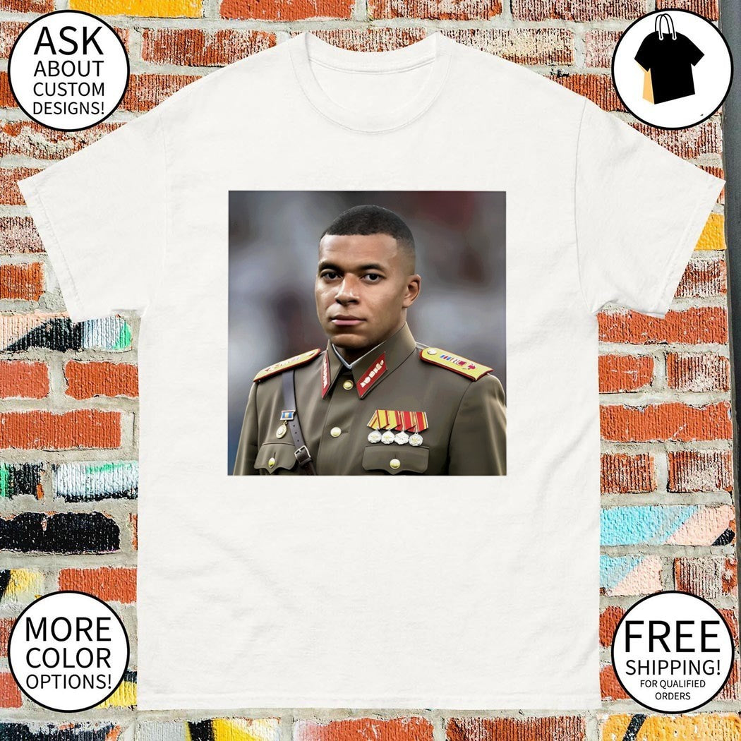 General Kylian Mbappe El Dictator France Soccer World Cup 2026 shirt