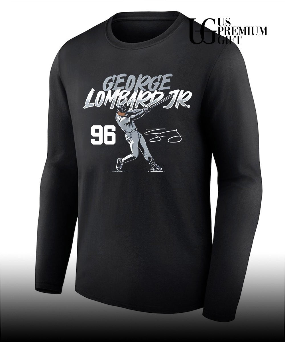 George Lombard Jr New York Yankees baseball slugger swing 2026 signature shirt