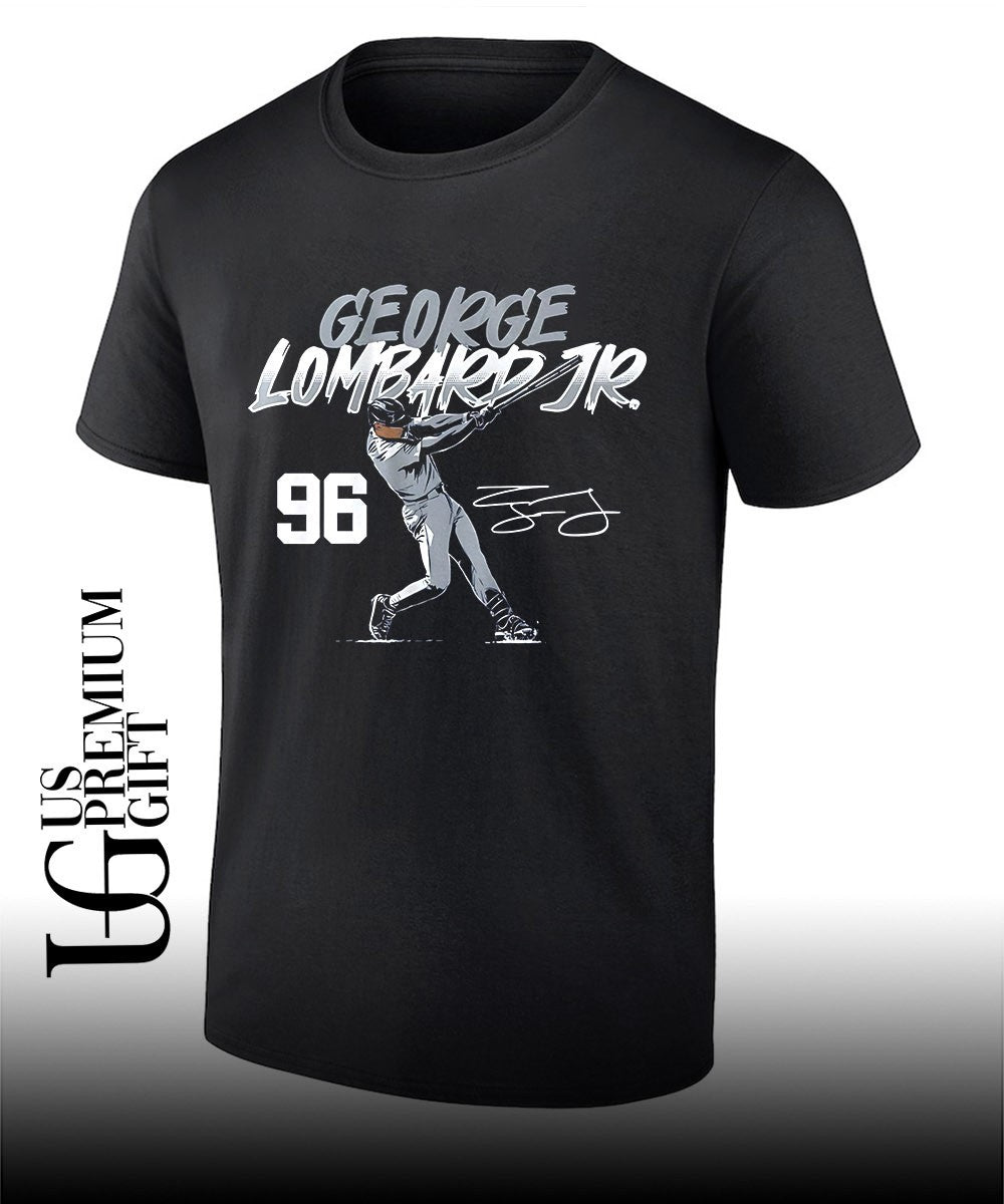 George Lombard Jr New York Yankees baseball slugger swing 2026 signature shirt