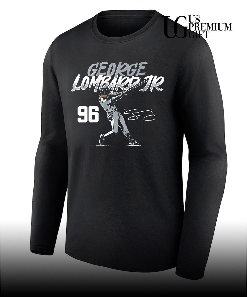George Lombard Jr. New York Yankees baseball 2026 slugger swing signature shirt