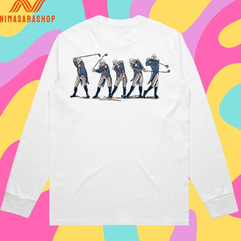 George Washington Golf Swing Shirts