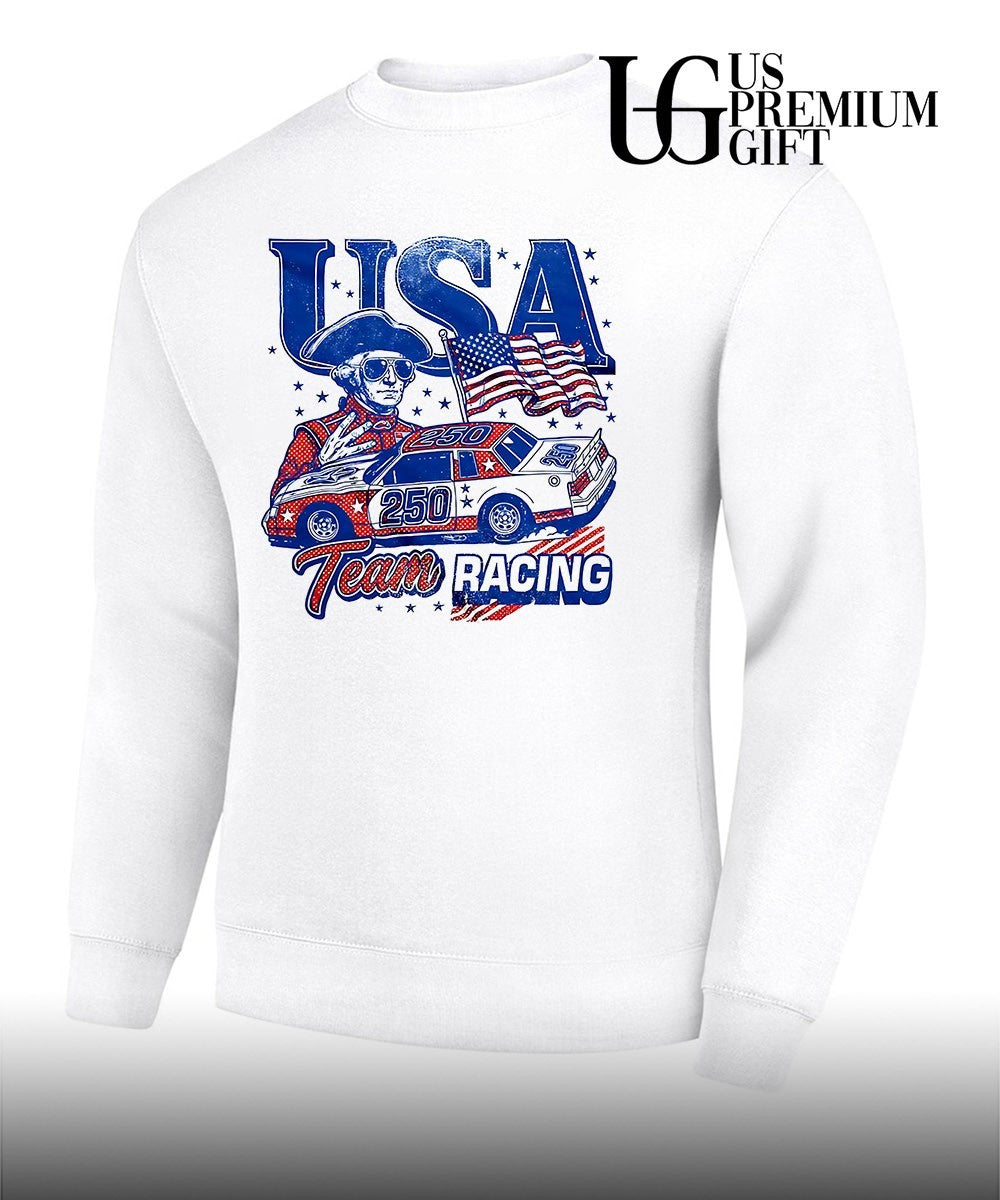 George Washington USA Team Racing 250 Nascar shirt