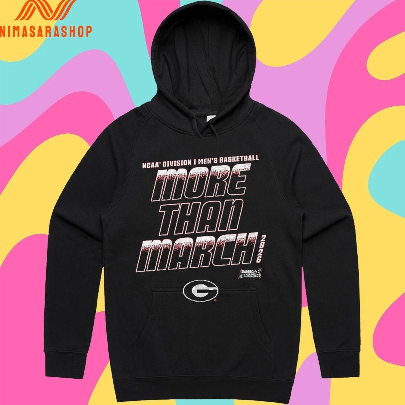 Georgia Bulldogs 2026 NCAA Division I Men’s Basketball More Than March Shirts