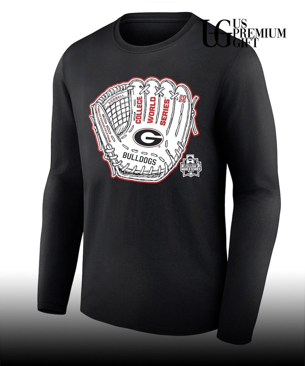 Georgia Bulldogs Baseball College World Series 2026 Charles Schwab Field Omaha shirt