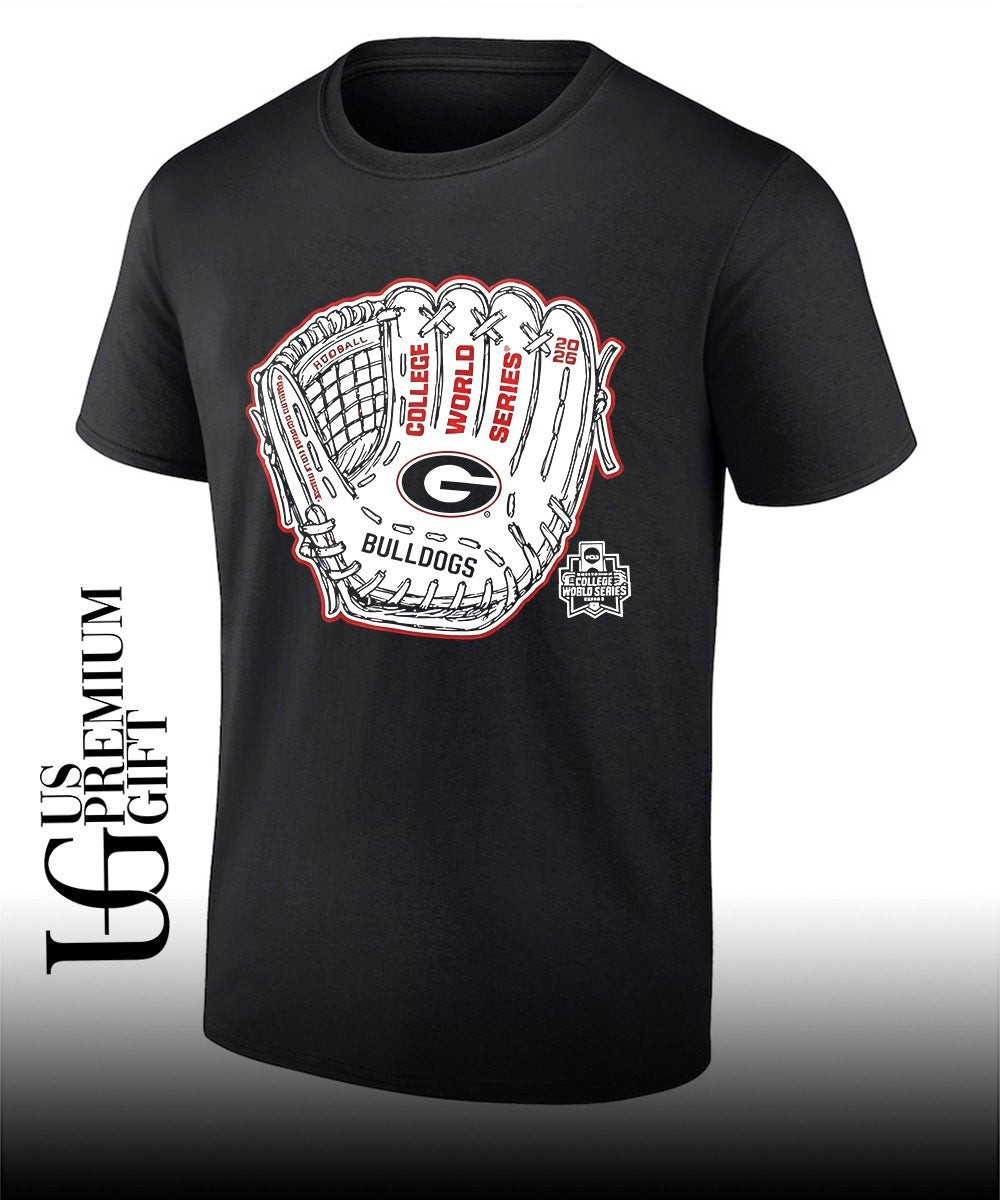 Georgia Bulldogs Baseball College World Series 2026 Charles Schwab Field Omaha shirt