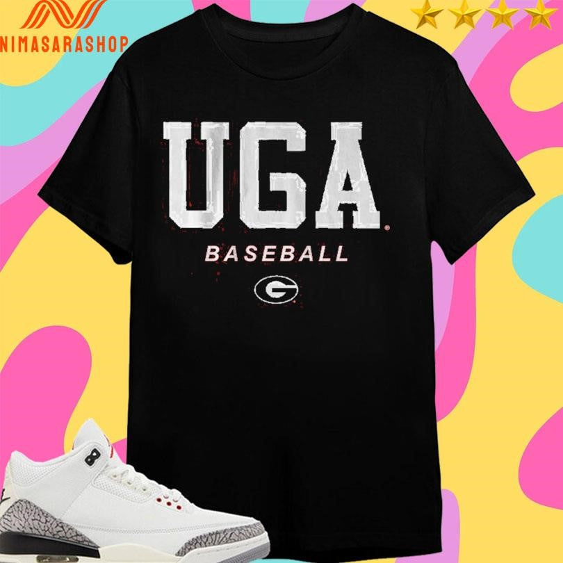 Georgia Bulldogs Baseball Wordmark And Logo Shirts