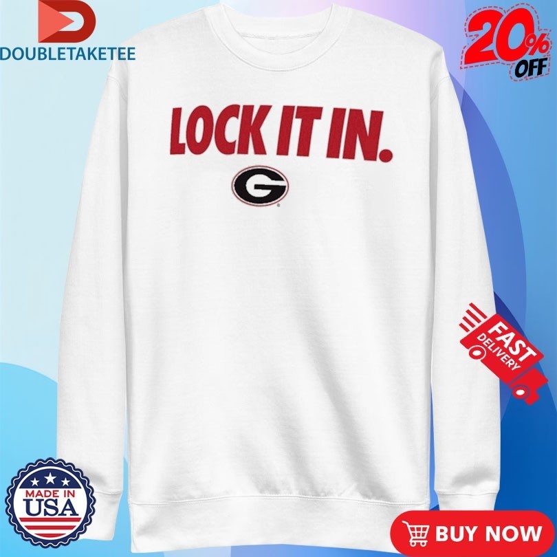 Georgia Bulldogs Lock It In Shirts