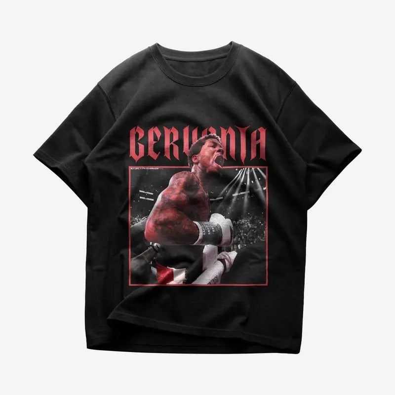 Gervonta Davis 90s Vintage Bootleg Style Boxing T-Shirt Graphic Tee Cotton Long Sleeve Hoodie, Sweatshirt | UrbanDripWear.com