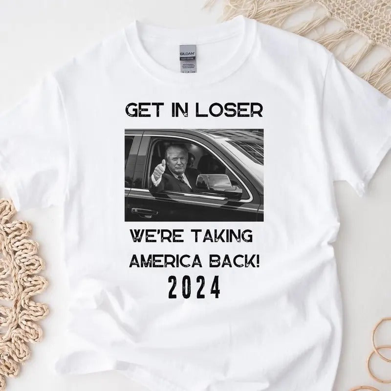 Get In Loser Shirt, Get In Loser Shirt best selling 2024, shirt hot tiktok 2024 Hoodie, Sweatshirt | UrbanDripWear.com