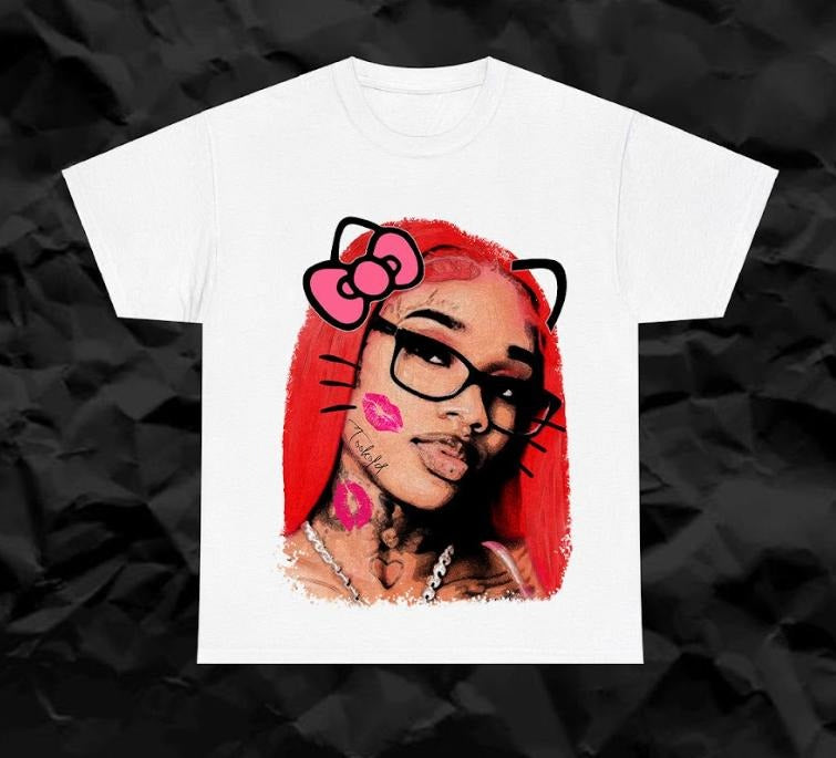 Get It Sexyy Kitty Big Face T-Shirt "Lips" Tee Hoodie, Sweatshirt | UrbanDripWear.com