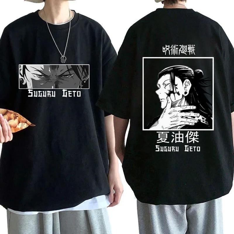 Geto Suguru 2 sides Shirt, Jjk Anime shirt, Suguru Geto shirt, JujutsuKaisen Anime Shirt, jjk, jjk hoodie, JujutsuKaisen,...