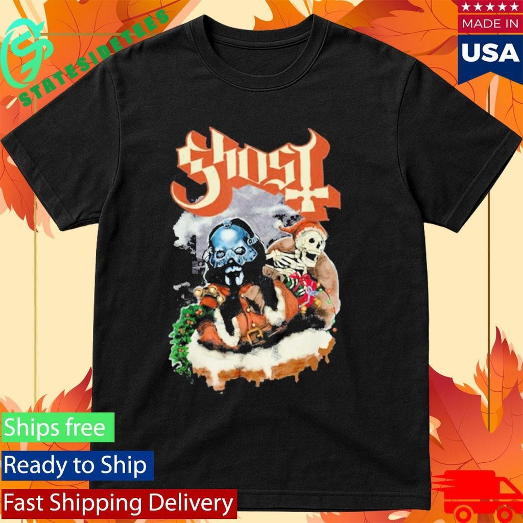 Ghost Father Christmas 2025 Shirt