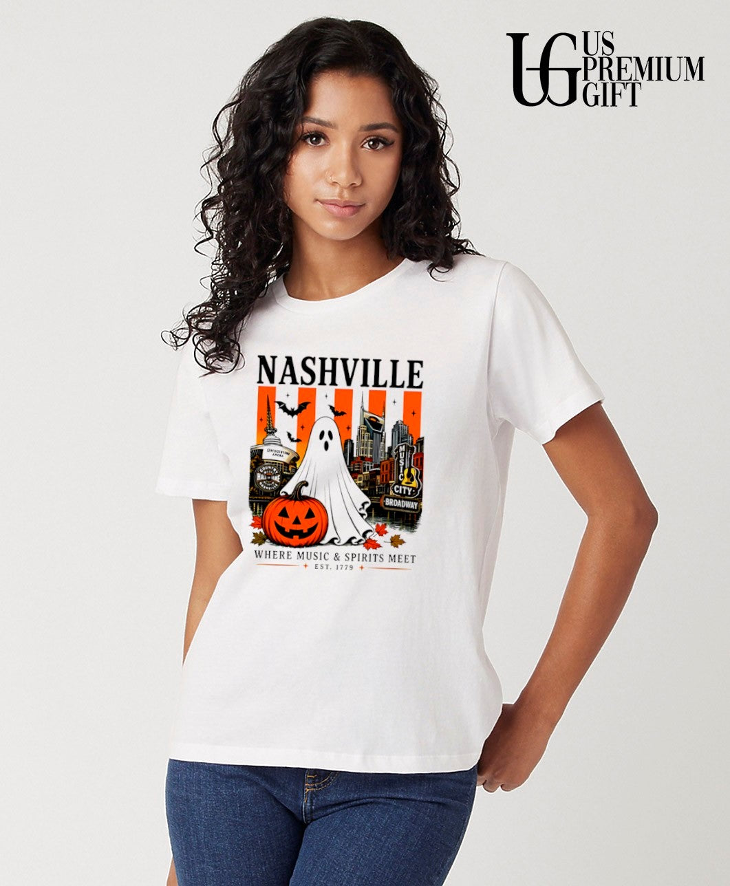 Ghost Nashville Where Music and Spirits Meet Halloween 2026 shirt