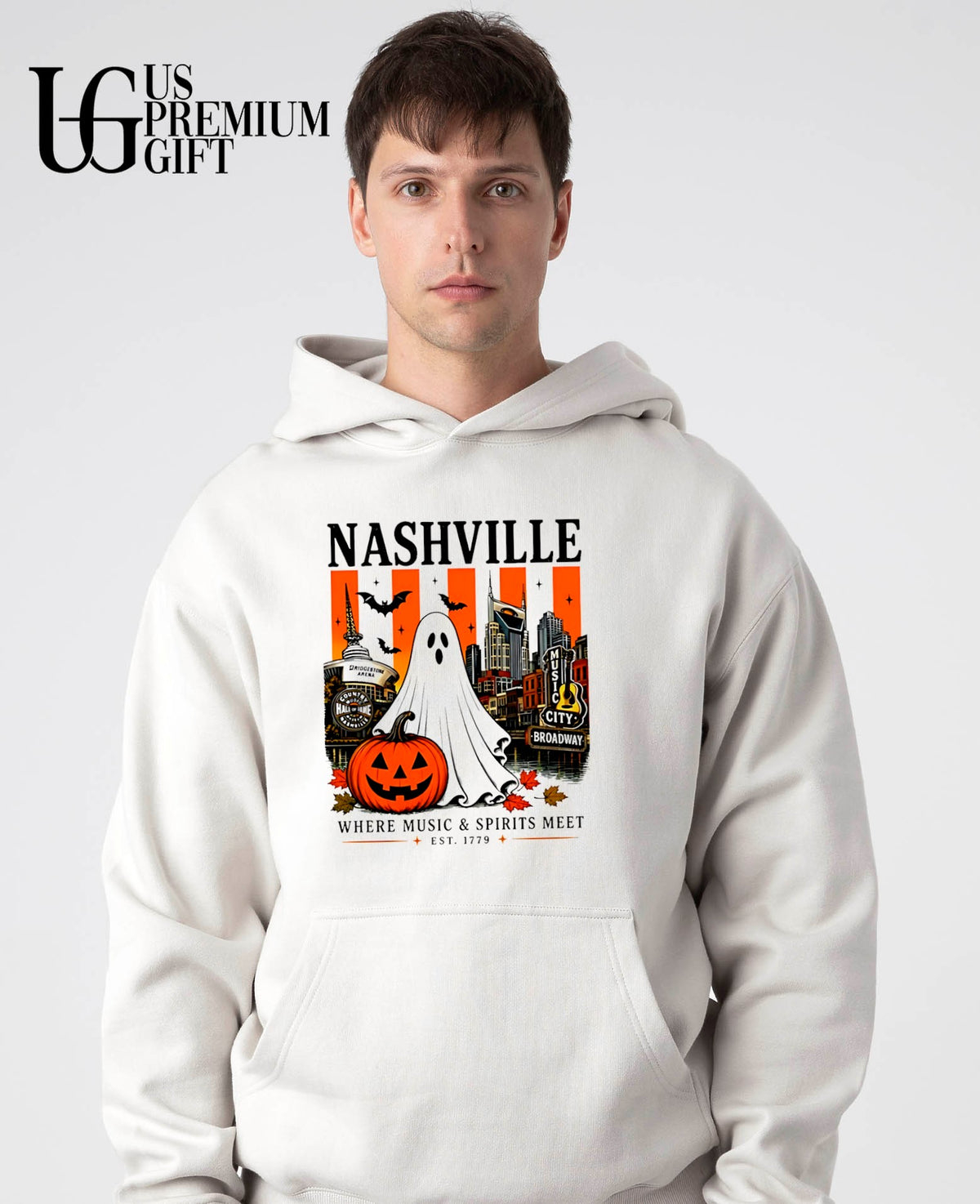 Ghost Nashville Where Music and Spirits Meet Halloween 2026 shirt