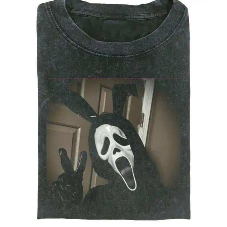 Ghost Tee, Graphic T-shirt, Y2K 90s Graphic Shirt, gift for her, him, Womenswear Top, Halloween Shirt Hoodie, Sweatshirt