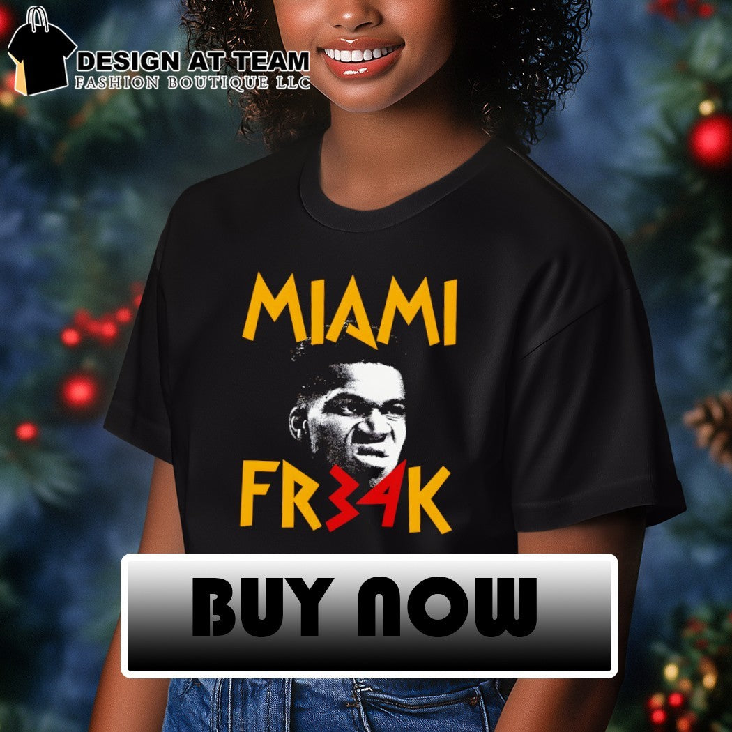 Giannis Antetokounmpo Greek Freak 34 The Miami Freak Basketball shirt