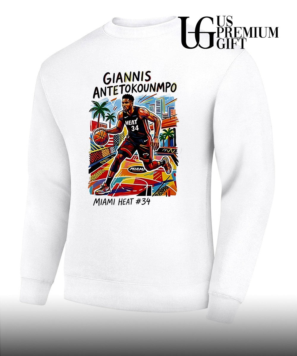Giannis Antetokounmpo Miami Heat Trade Day Basketball shirt