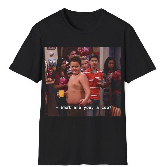 Gibby What Are You A Cop Unisex T-Shirt, Gibby Adult Casual Tee Shirt Hoodie, Sweatshirt | UrbanDripWear.com