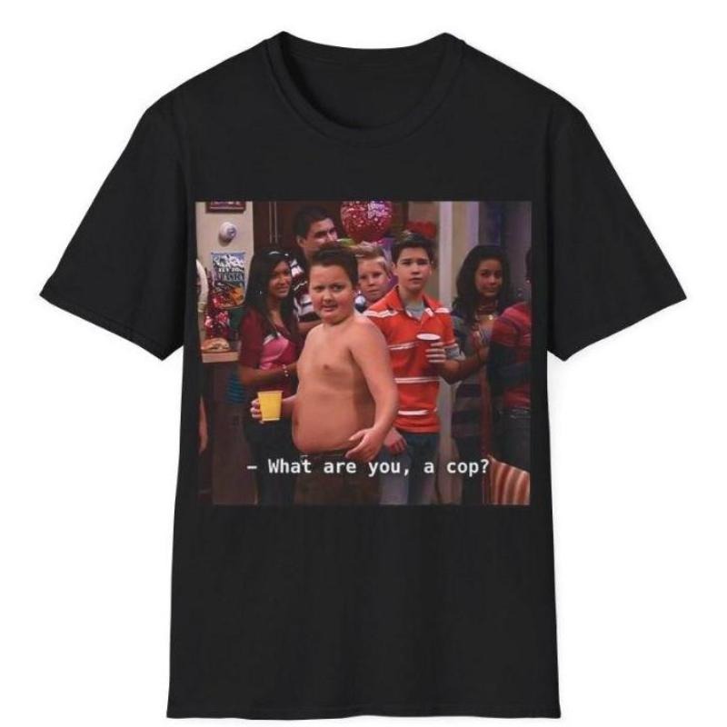 Gibby What are you a cop Unisex T-Shirt, Gibby Adult Casual T-Shirt Menswear Top Underwear Tshirt Streetwear Tropical...