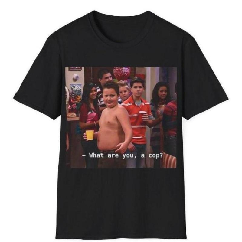 Gibby What are you a cop Unisex T-Shirt, Gibby Adult Casual T-Shirt Menswear Top Underwear Tshirt Streetwear Tropical...