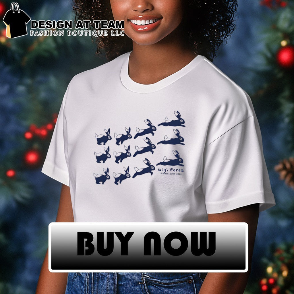 Gigi Perez Bunnies Summer Tour Concert 2026 shirt
