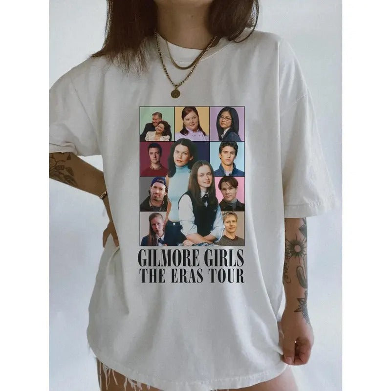 Gilmore Girls X eras tshirt, Gilmore Girls Vintage Shirt - Unisex And Inclusive - Multiple Colorways