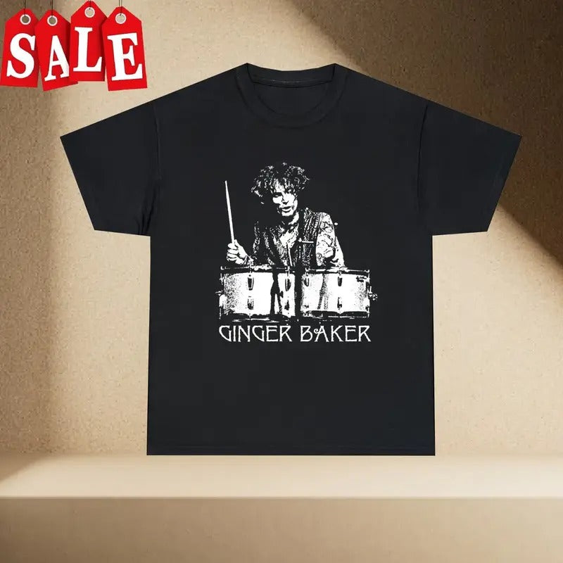 Ginger Baker performance Gift For Fans Unisex All Size Shirt Hoodie, Sweatshirt | UrbanDripWear.com