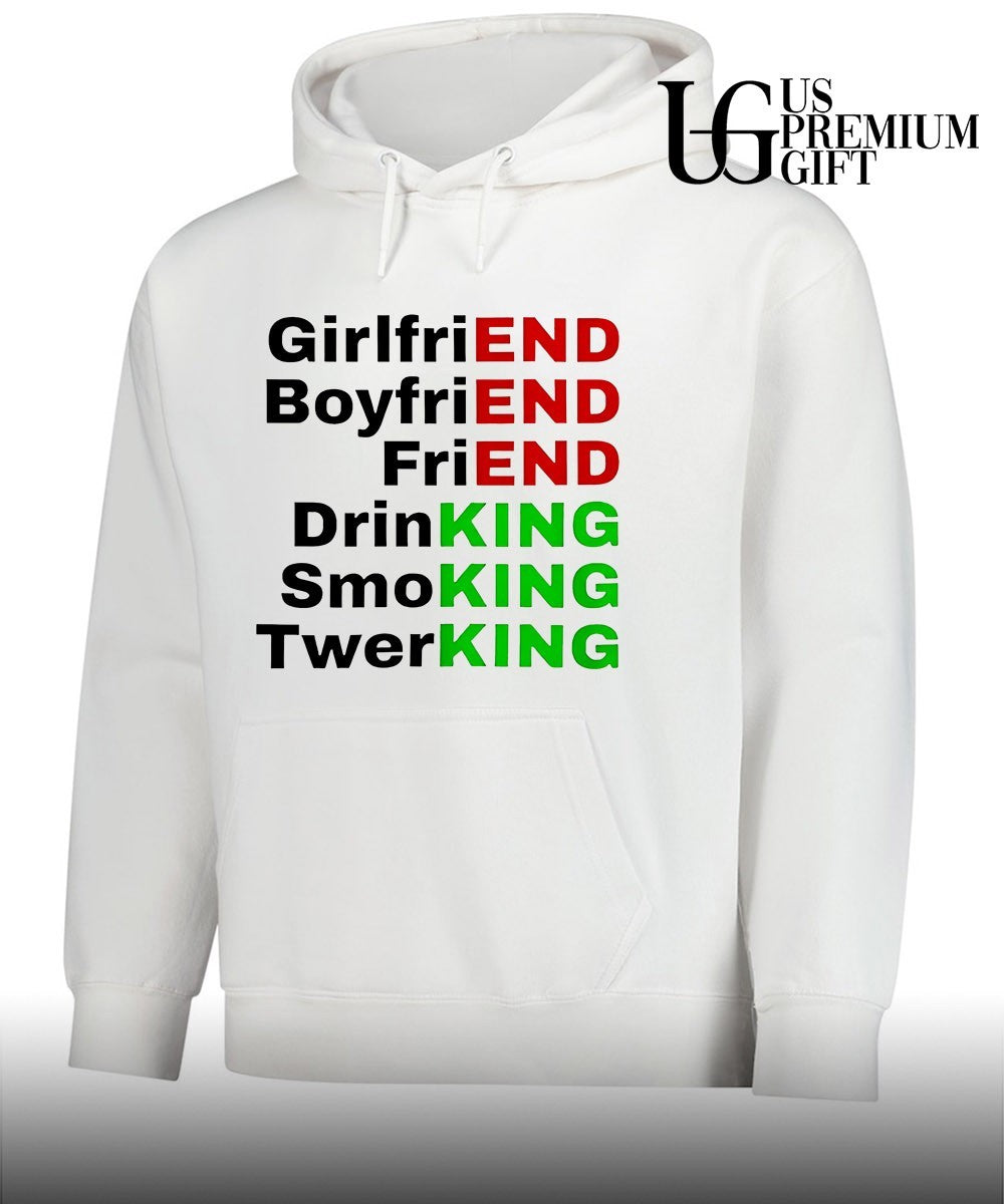 Girlfriend Boyfriend Friend Drinking Smoking Twerking shirt