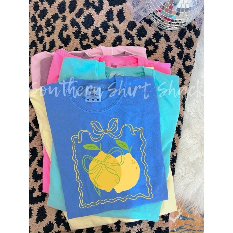 Girly Lemon t shirt  | Flo blue  comfort colors t shirt Hoodie, Sweatshirt | UrbanDripWear.com