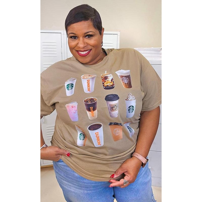Give Me All the Coffee Graphic T-Shirt Hoodie, Sweatshirt | UrbanDripWear.com
