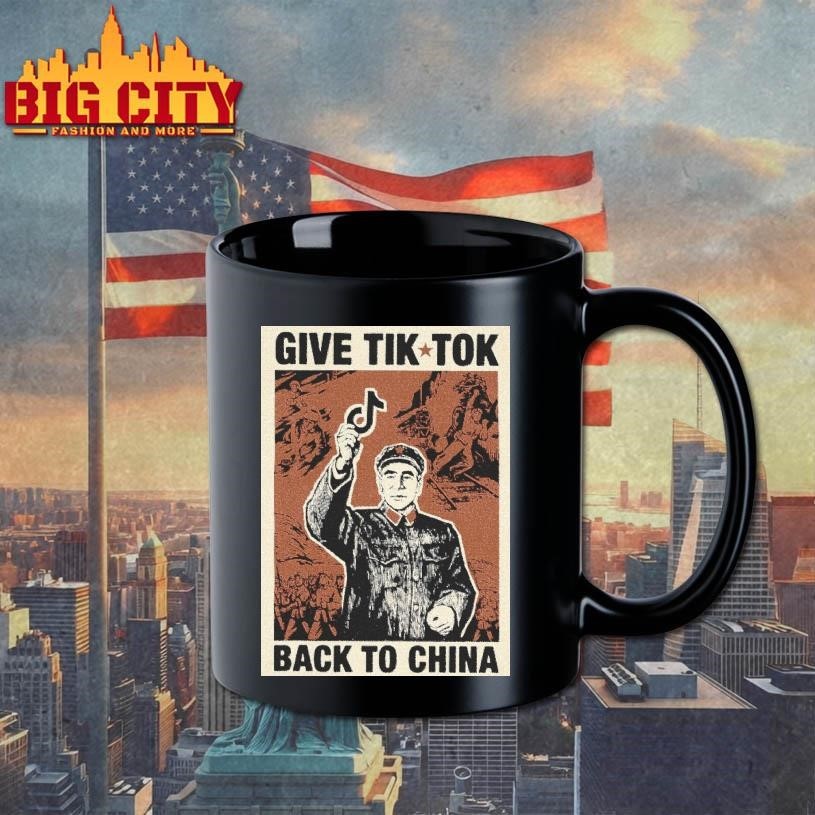 Give Tiktok Back To China Poster Shirt