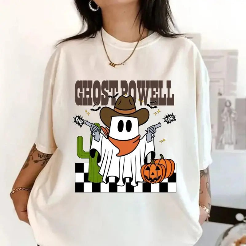 Glen Powell Hallowen Shirt, Ghost Powell Shirt, Halloween Shirt - If You Feel It Chase It Shirt, Glen Powell Halloween...