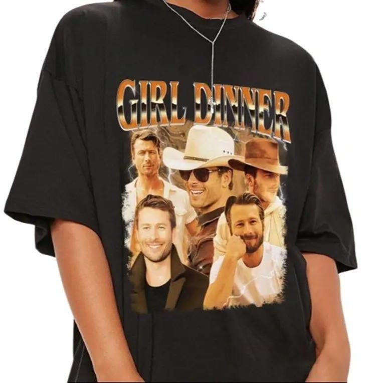 Glen Powell Shirt Girl Dinner Glen Powell Vintage Shirt - If You Feel It, Chase It T-Shirt, Gift For Woman Man Unisex T-shirt